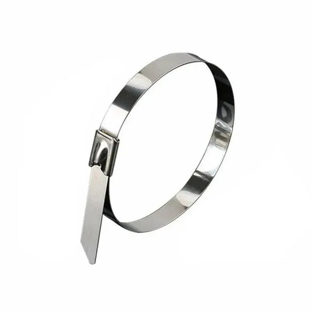 20X Stainless Steel Cable Ties S304 Marine Grade Zip Locking 100 800Mm 4.6x800mm