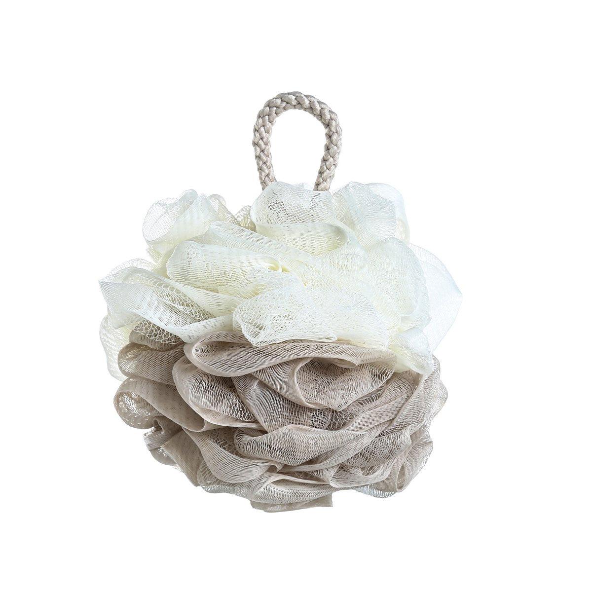 Bath Ball Mermaid Loofah Sponge Bath Puff Soft Ball Body Exfoliate Wash Shower - Pink