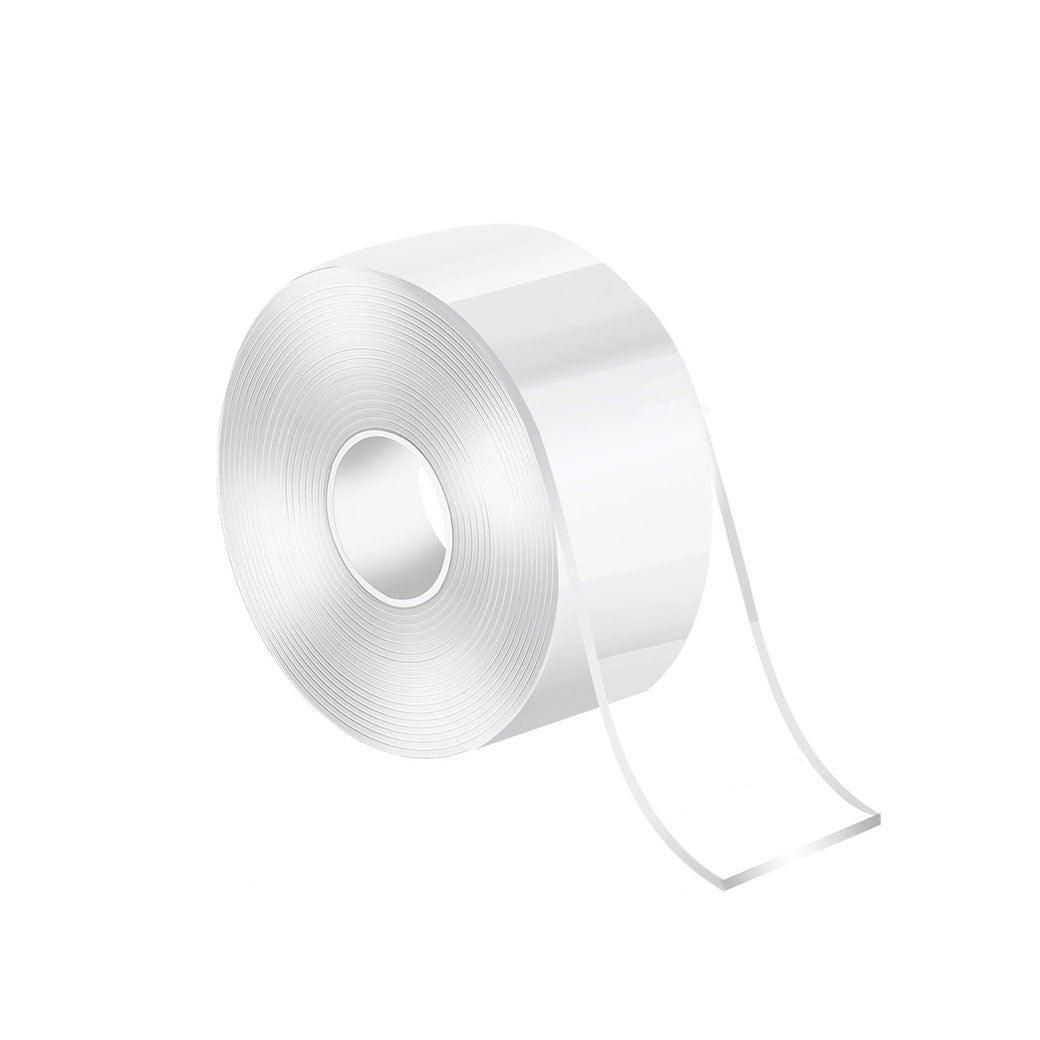 Double Sided Nano Tape Transparent Reusable Adhesive Gel Grip for Home Office - 3cm*1m*2mm (1 Unit)