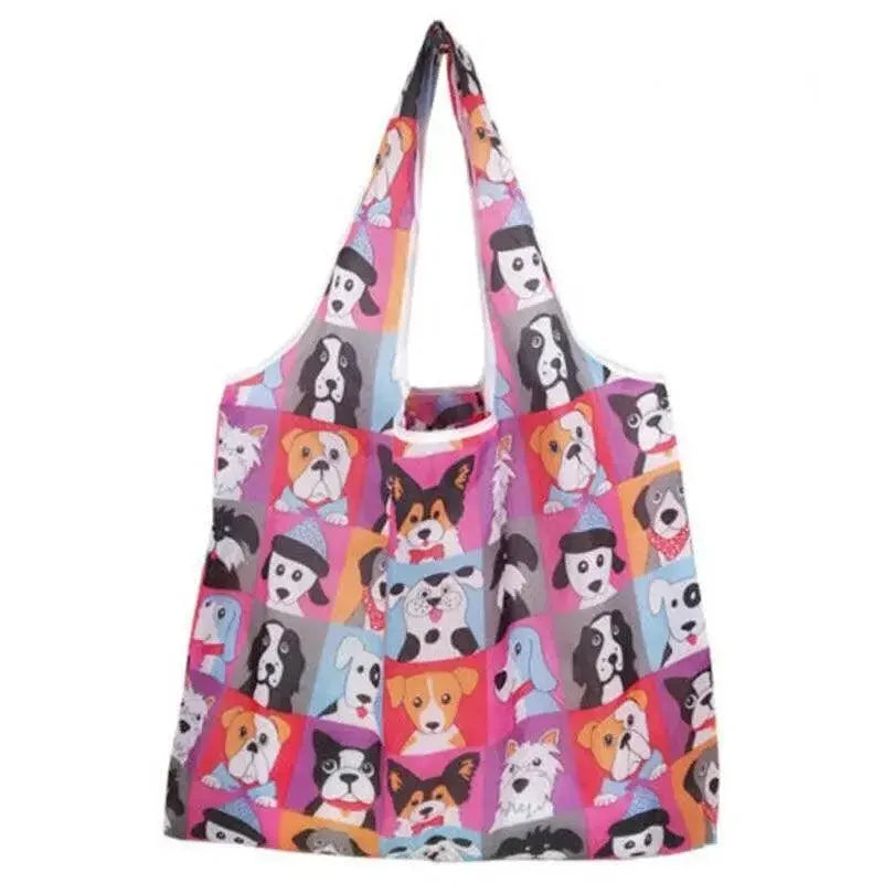 Reusable Foldable Light Waterproof Shopping Bags Carry bag Grocery Big - B-11
