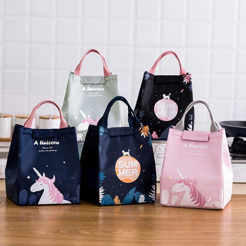 Portable Insulated Thermal Lunch Box Carry Tote 18x24x15cm E05 (18x24x15cm)