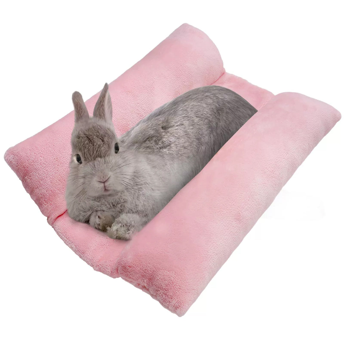 Small Animal Bed Cushion Plush Sleeping Mat for Pet Carrier Cage Nest Hamster - Brown
