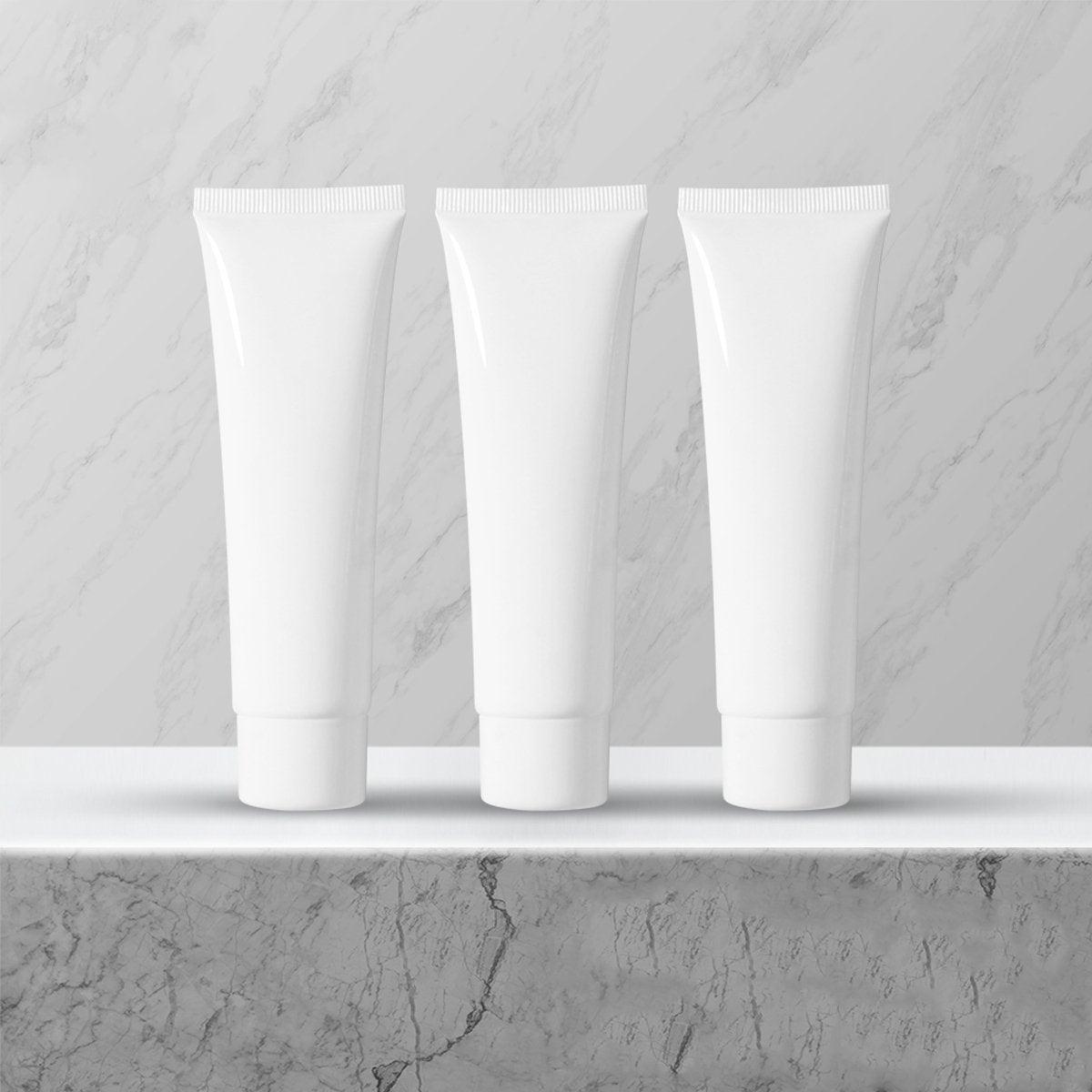 10x Soft Cosmetic Tubes for Face Wash Hand Cream Lotion Packaging Containers - 40ml