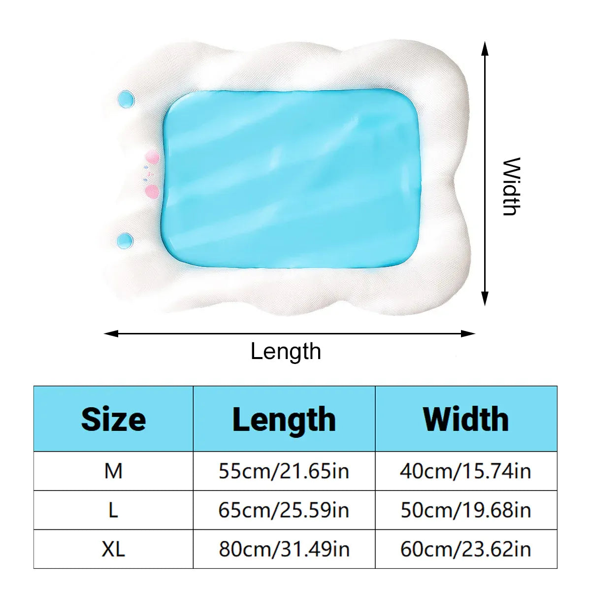 Soft Pet Bed Dogs Cats Washable Cushion Kennel Indoor Sleeping Mat - L
