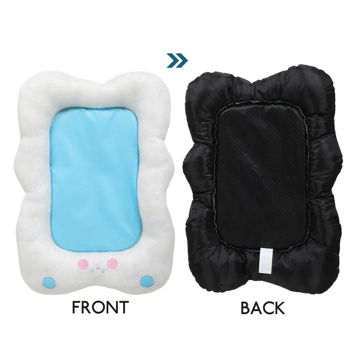 Soft Pet Bed Dogs Cats Washable Cushion Kennel Indoor Sleeping Mat - L