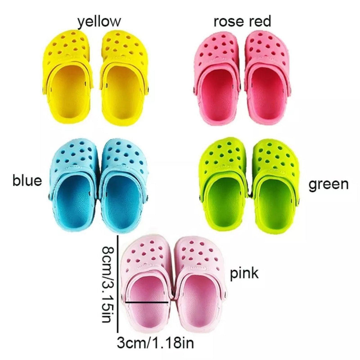 2pcs Shoe Charms Accessories for Shoes Bags Clothing Pet Shoes Decorative Set - Light Blue