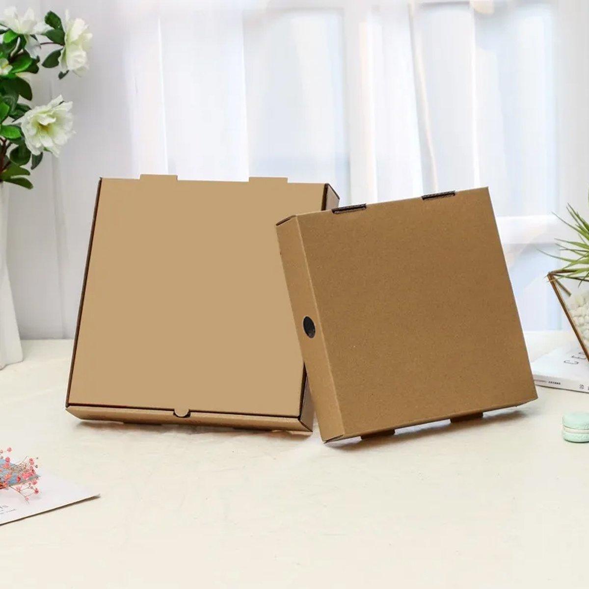 25pcs Break Resistant Pizza Boxes for Cooking Takeout and Food Delivery Needs - 12inch