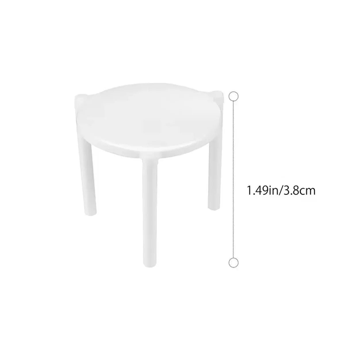500 PCS White Pizza Saver Tripod Stand Anti-Sticking Pizza Slice Holder Tool