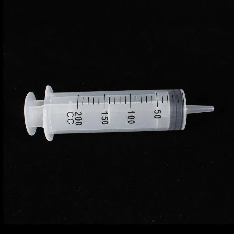 100-200Ml Reusable Hydroponics Nutrient Measuring Syringe - 100ML