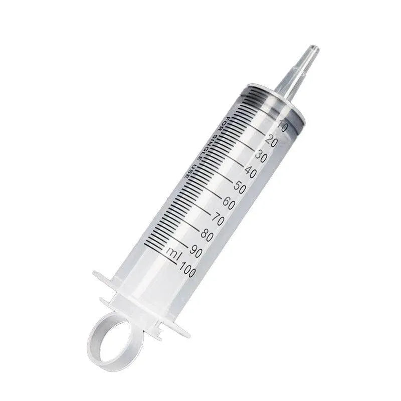100-200Ml Reusable Hydroponics Nutrient Measuring Syringe - 100ML