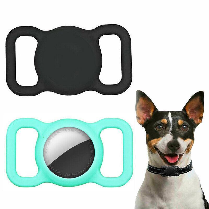 Silicone Collar Attachment Case Compatible with Tracking Device for Pets - Pink