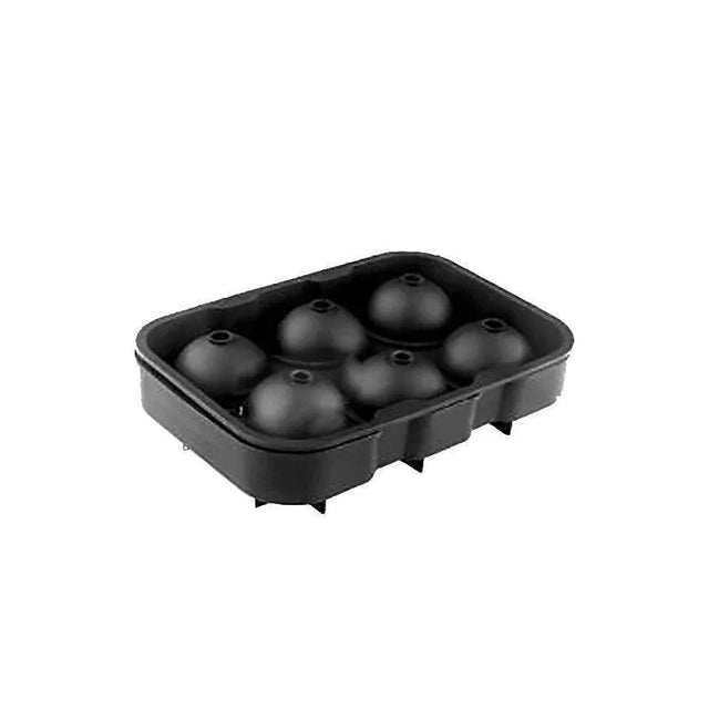 Ice Cube Ball Maker Big Silicone Mold Sphere Whiskey Round Mould 6 Circular grid