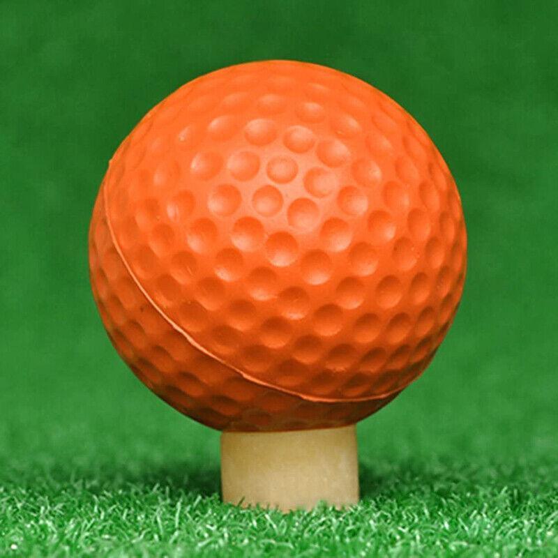 Indoor Outdoor Golf Training Foam Balls 12 Pack PU Soft Practice Accessories - Blue