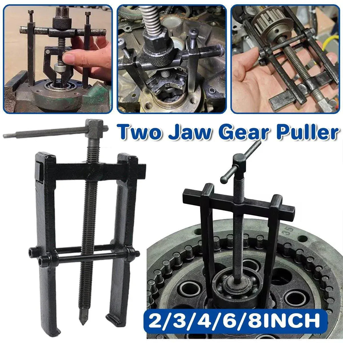 Small Wheel Bearing Puller Two Claws Dismantling Multifunctional Remover Tool - 3 inch