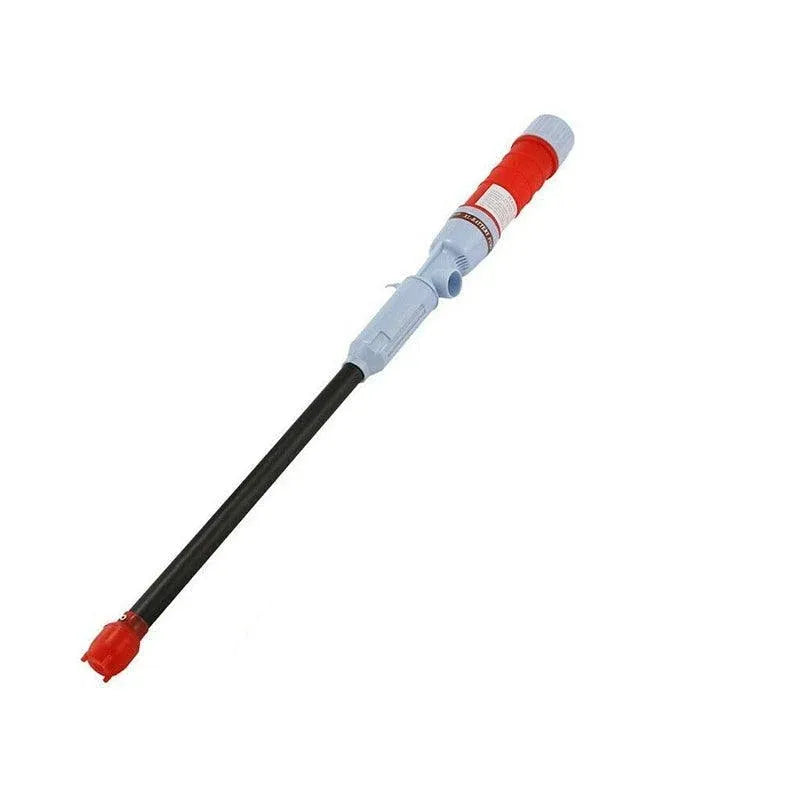 Electric Syphon Transfer Pump for Diesel Fuel Oil Water Battery Powered Hand Tool - Red
