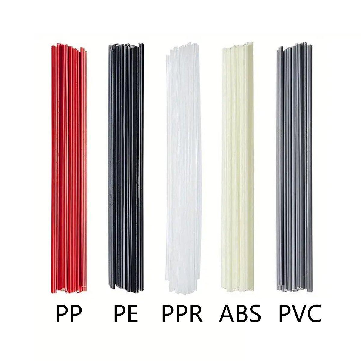 Bumper Plastic Welding Rod Torch 50CM/25CM Assorted Colours and Materials - Green - PVC 20cm