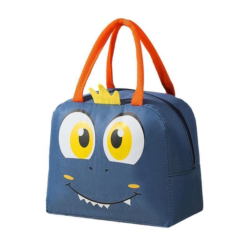 Oxford Portable Insulated Thermal Cooler Lunch Box Carry Picnic Case Storage Bag - Navy