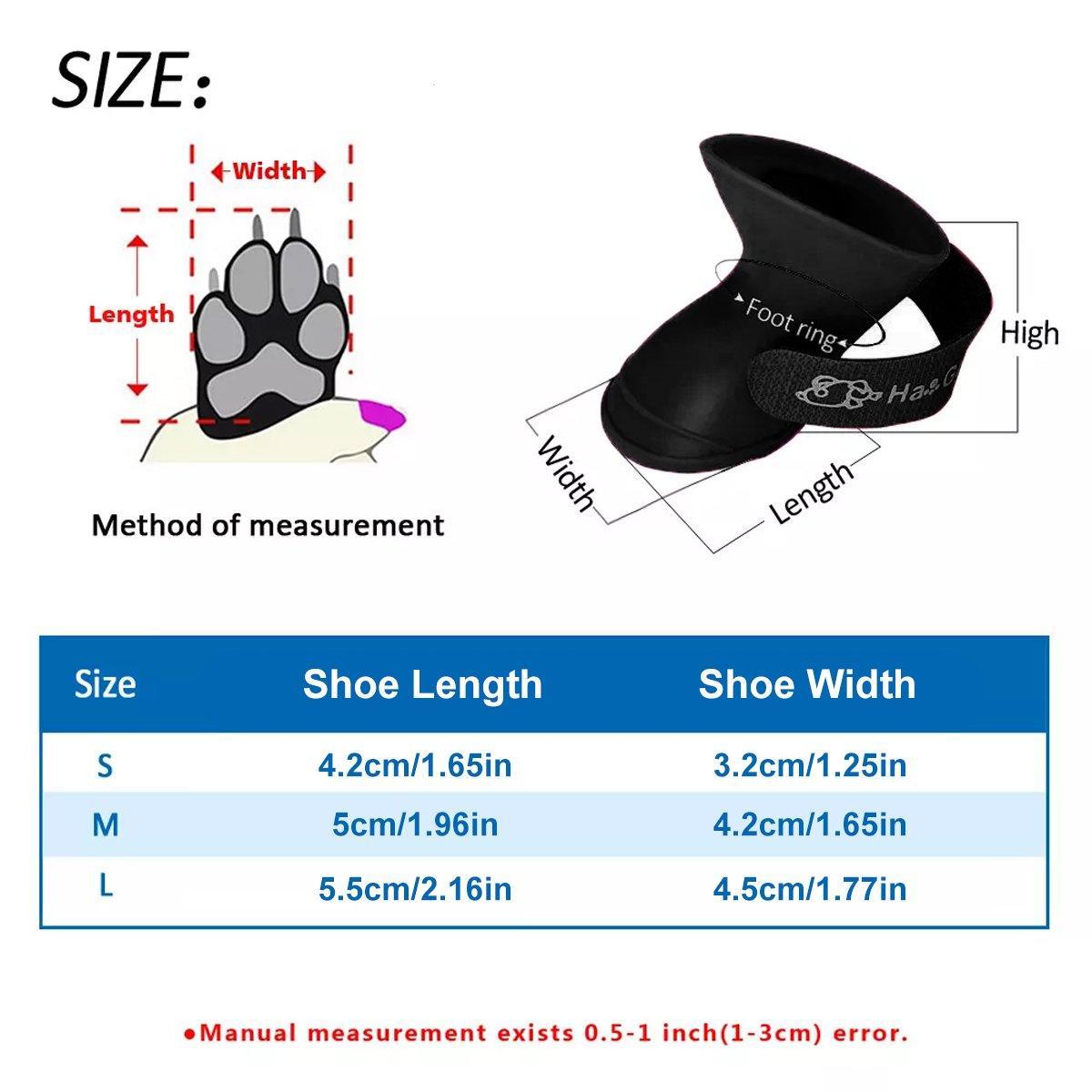 4pcs Cartoon Boots Pet Rain Shoes Waterproof Non-Slip Wear-Resistant Dog Shoes - Yellow - S
