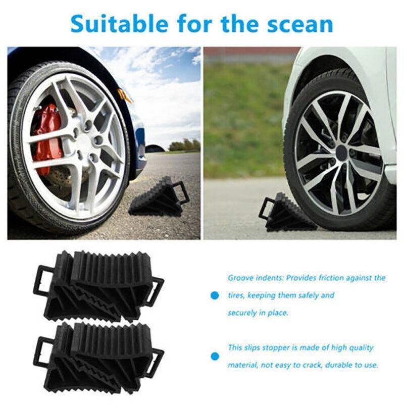 4Pcs Heavy  Wheel Chock Tough Chocks Stops Car Trailer Boat Caravan Au Stock