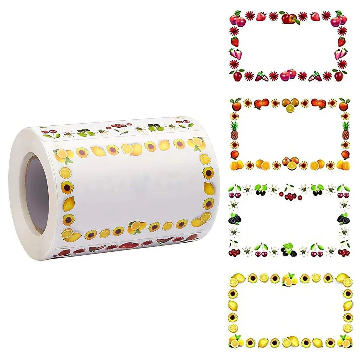 500X Adhesive Freezer Kitchen Food Stickers Label Food Storage Label