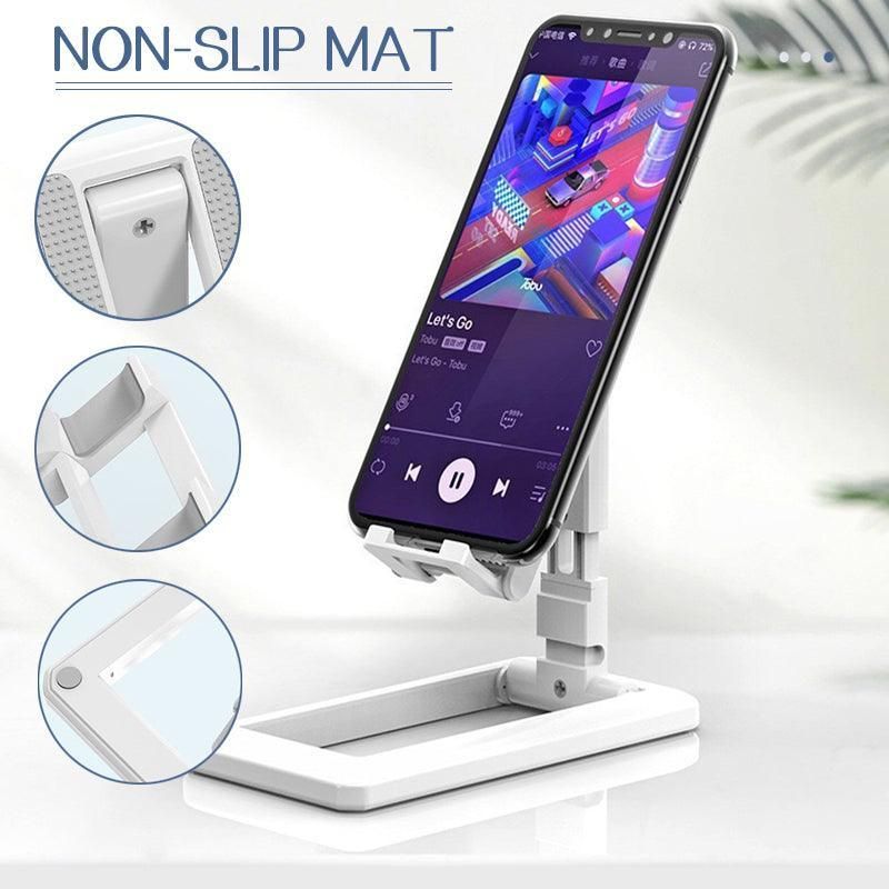 Foldable Adjustable Universal Desk Stand Holder For Mobile Phone Tablet Mount