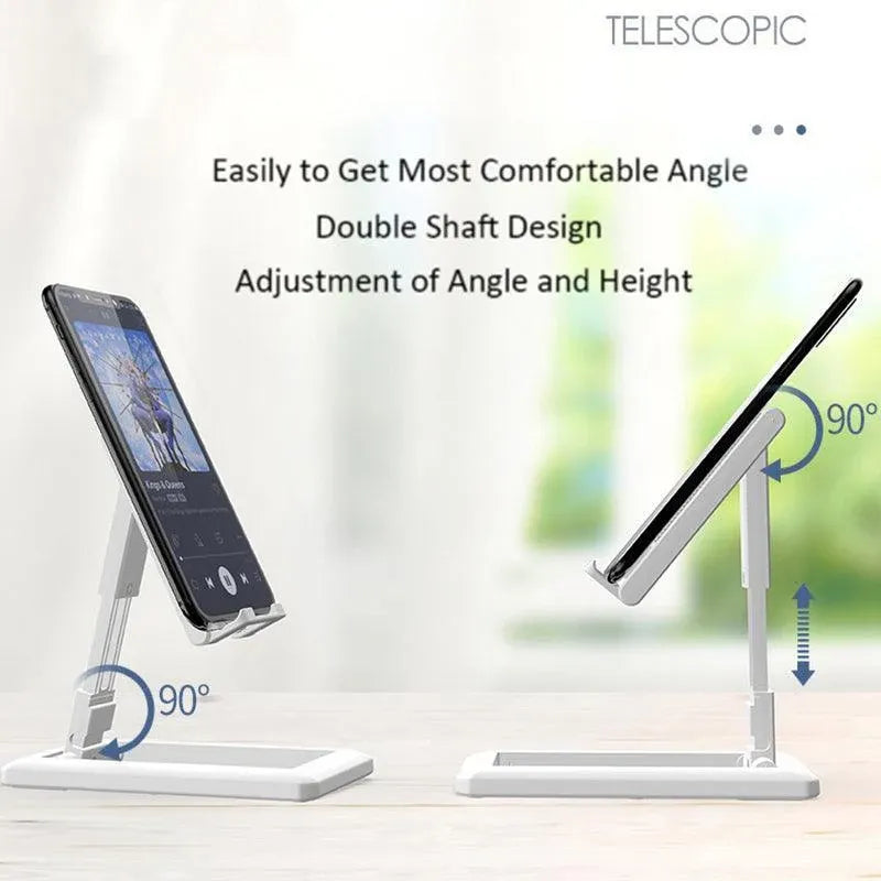 Foldable Adjustable Universal Desk Stand Holder For Mobile Phone Tablet Mount Au