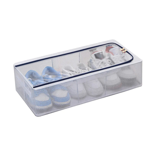 Visible Dustproof Transparent Storage Box Organizer Clothes Toys Shoes - Large