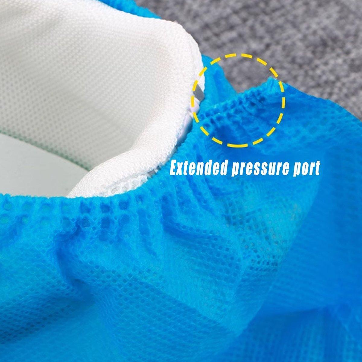 Disposable Non-woven Shoe Covers Anti Slip Boot Cleaning Overshoes 25-100 Pairs - 25 Pairs