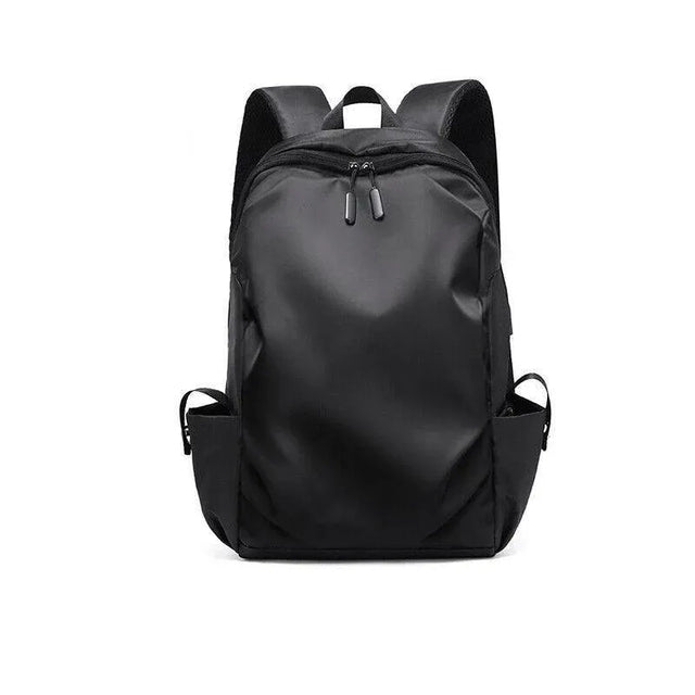Mens Backpack Large Capacity Waterproof Schoolbag Laptop Work Travel Bag - Black