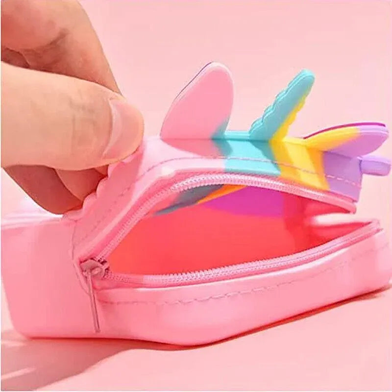 Pop It Shoulder Bag For Girls And Women Unicorn Pop Purse Bags - Rainbow