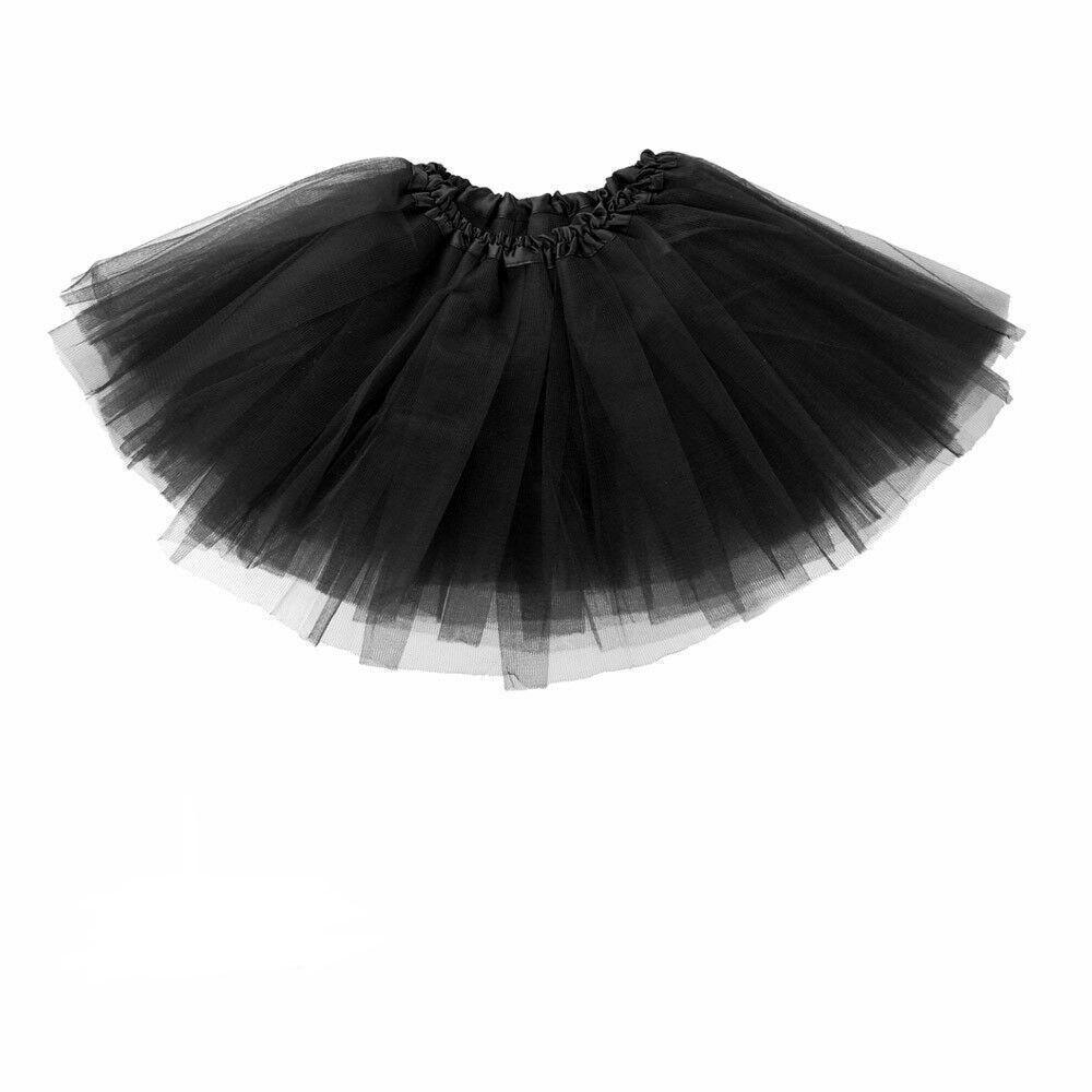 Girls Tutu Skirt Princess Dressup Party Costume Ballet Dancewear - Fruit Green