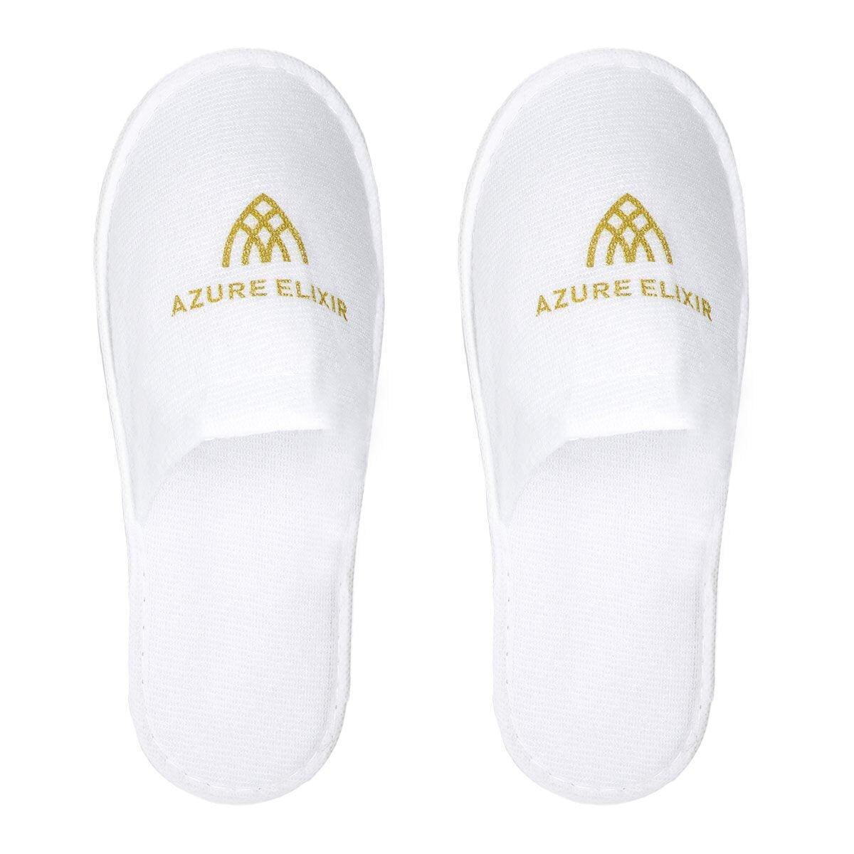 30 Pairs Hotel Guesthouse Hospitality Slippers for Household Comfort and Use - Blue