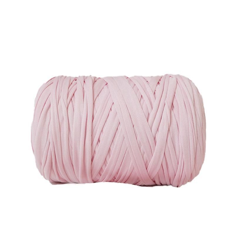 Chunky Arm Wool Yarn Knitted Soft Woolen Yarn Hand Washable Knitted Yarn for Bed - Light Pink
