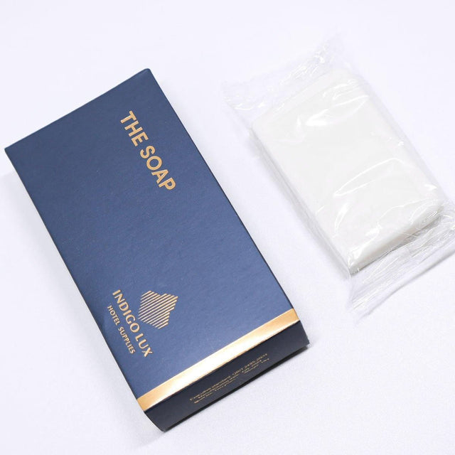 50pcs Hotel Soap Bars for Guesthouse Bathroom Travel Toiletries Set Hotel Use - Rectangle