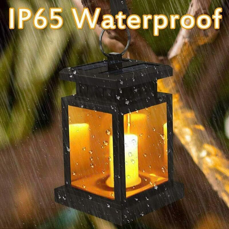 Solar Retro Classic Decorative Lamp Outdoor Waterproof Leds Hanging Light Au