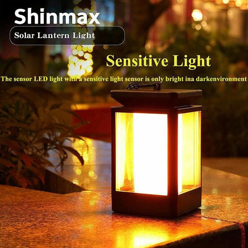 Solar Retro Classic Decorative Lamp Outdoor Waterproof Leds Hanging Light Au