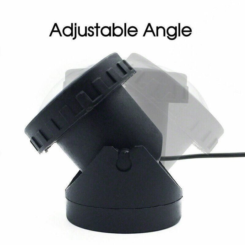 1X Au Solar Powered 6Led Outdoor Garden Landscape Yard Spot Light Lamp Spotlight