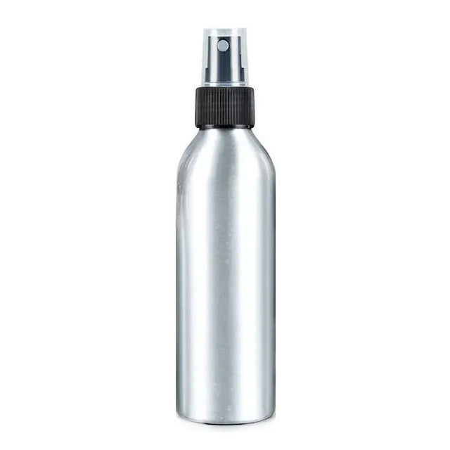10pcs Travel Size Refillable Aluminum Spray Bottles Toner Cleaning Solution Mist - 10pcs-150ml