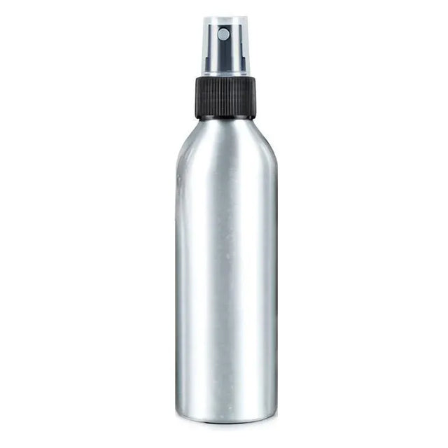 10pcs Travel Size Refillable Aluminum Spray Bottles Toner Cleaning Solution Mist - 10pcs-200ml