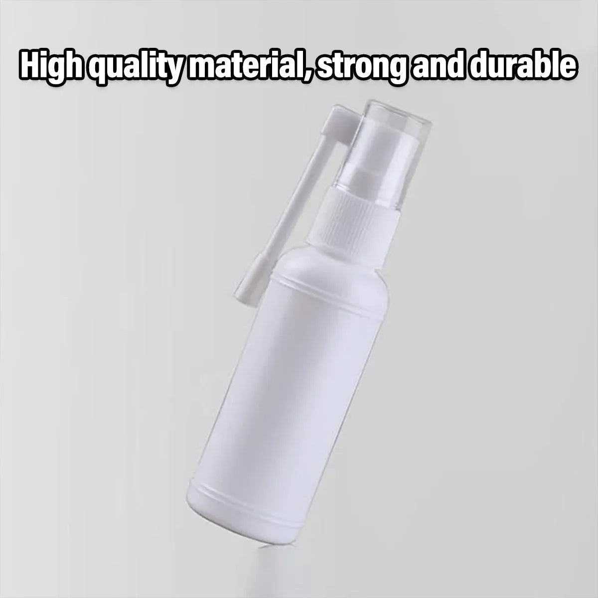 50PCS Rocker Sprayer 360 Degree Spray Bottle Small White Refillable Mist Container - 30ML