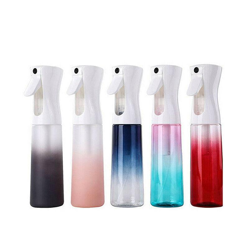 Hair Water Spray Bottle Empty- Continuous Mister Sprayer Ultra Fine Mist Bottle - Red