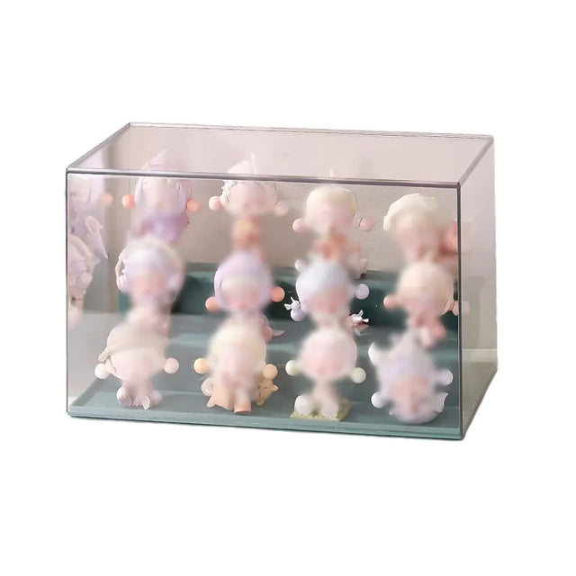 Blind Box Storage Display Rack Transparent Acrylic Collectible Display - Blue