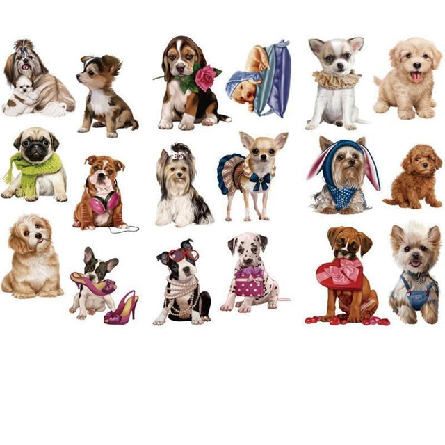 15-Style Creative Student Graffiti Sticker Set Small Fresh Sticker - K-Dogs