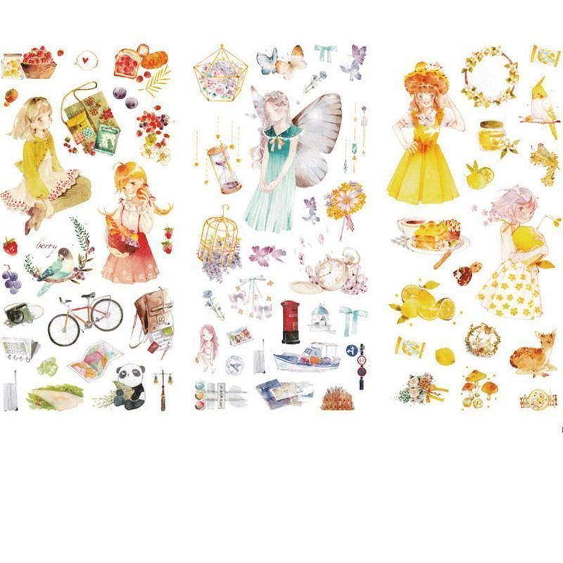 15-Style Creative Student Graffiti Sticker Set Small Fresh Sticker - K-Dogs