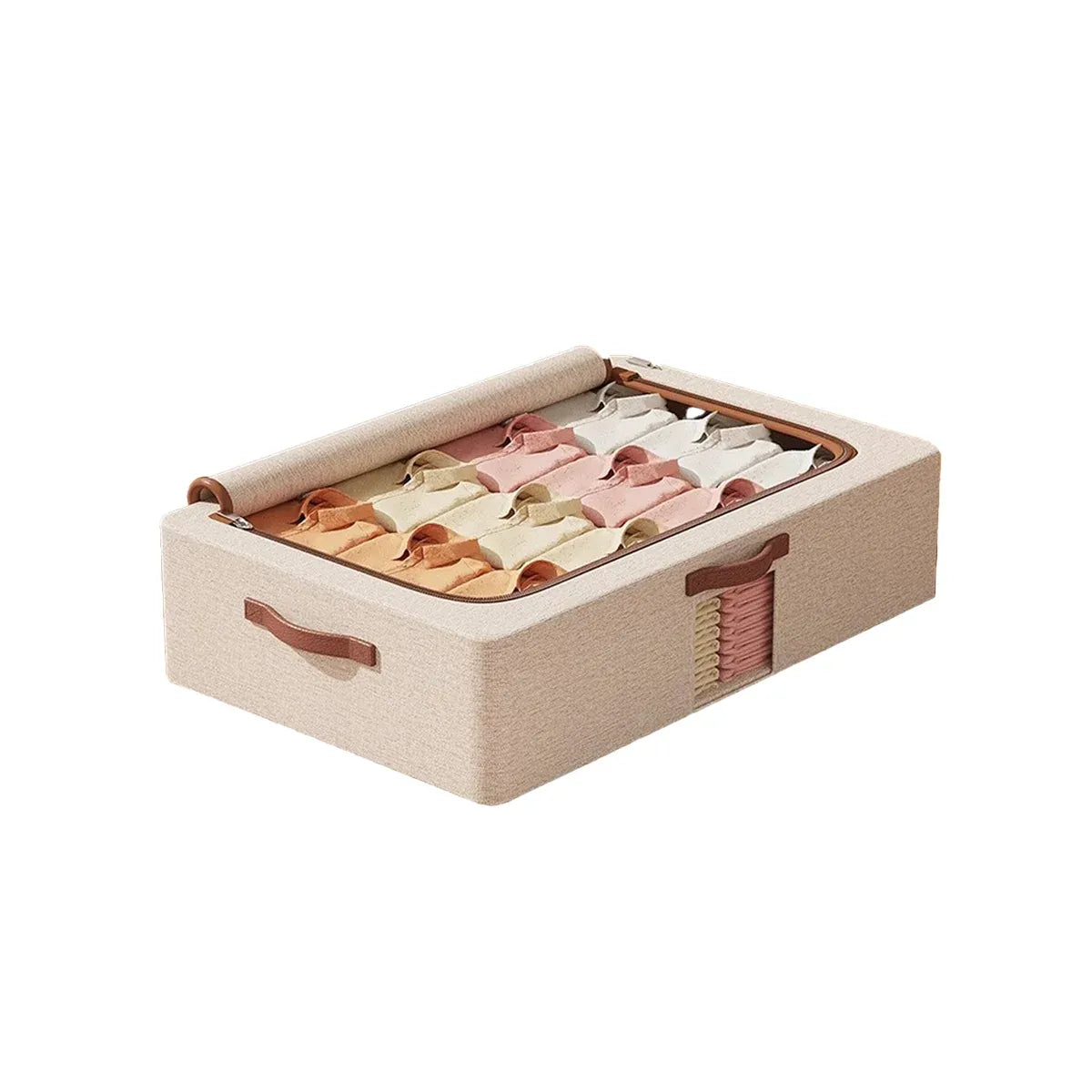 Home Foldable Under Bed Storage Box Clothes Shoes Bedding Dustproof Space Saving - XL