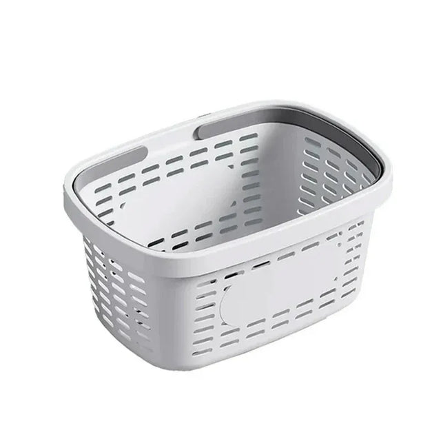 Bathroom Storage Basket Handheld Bath Basket Toiletries Organizer Shower - Grey