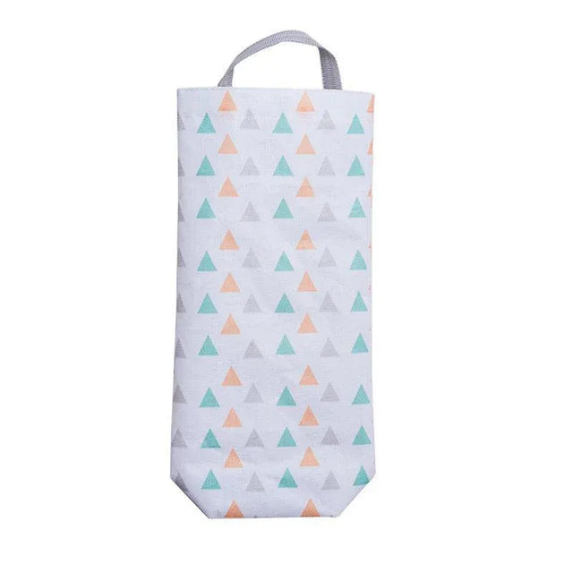 Plastic Bag Bags Hanger Kitchen Trash Garbage Dispenser Holder - Triangle