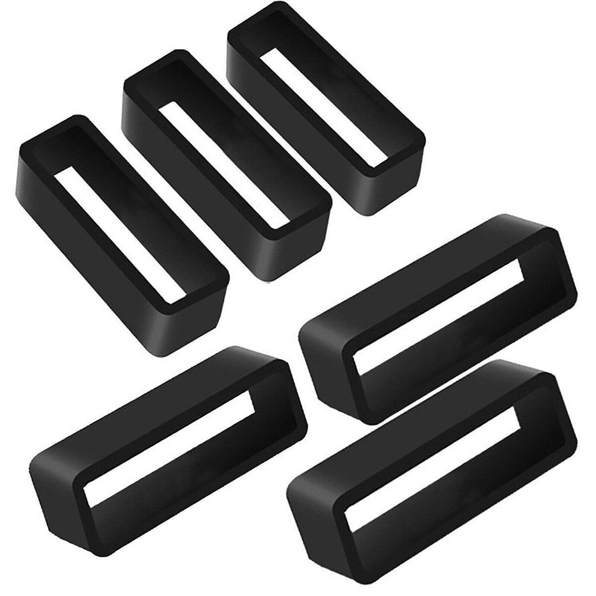 4/8pcs Watch Silicone Gel Ring Bracelet Rubber Bands for Men Women Fashion - 18mm-4pcs