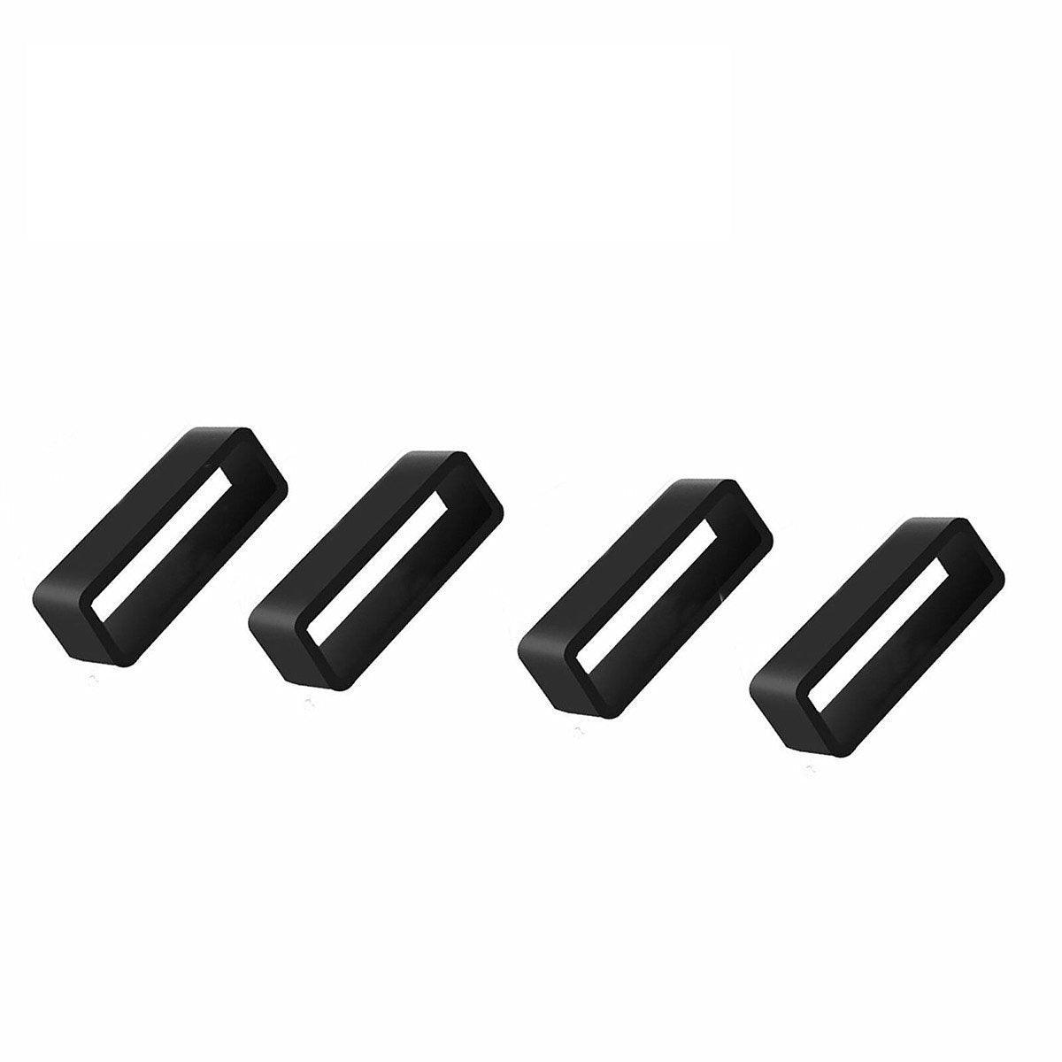 4/8pcs Watch Silicone Gel Ring Bracelet Rubber Bands for Men Women Fashion - 20mm-8pcs