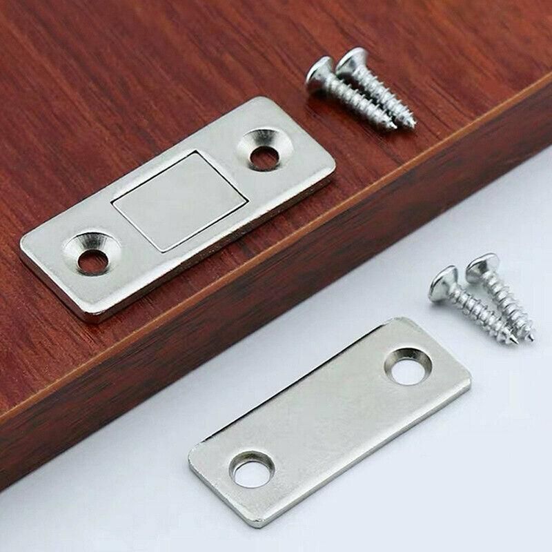 8Pcs Strong Magnetic Door Catch Ultra Thin For Door Cabinet Cupboard Glass Latch